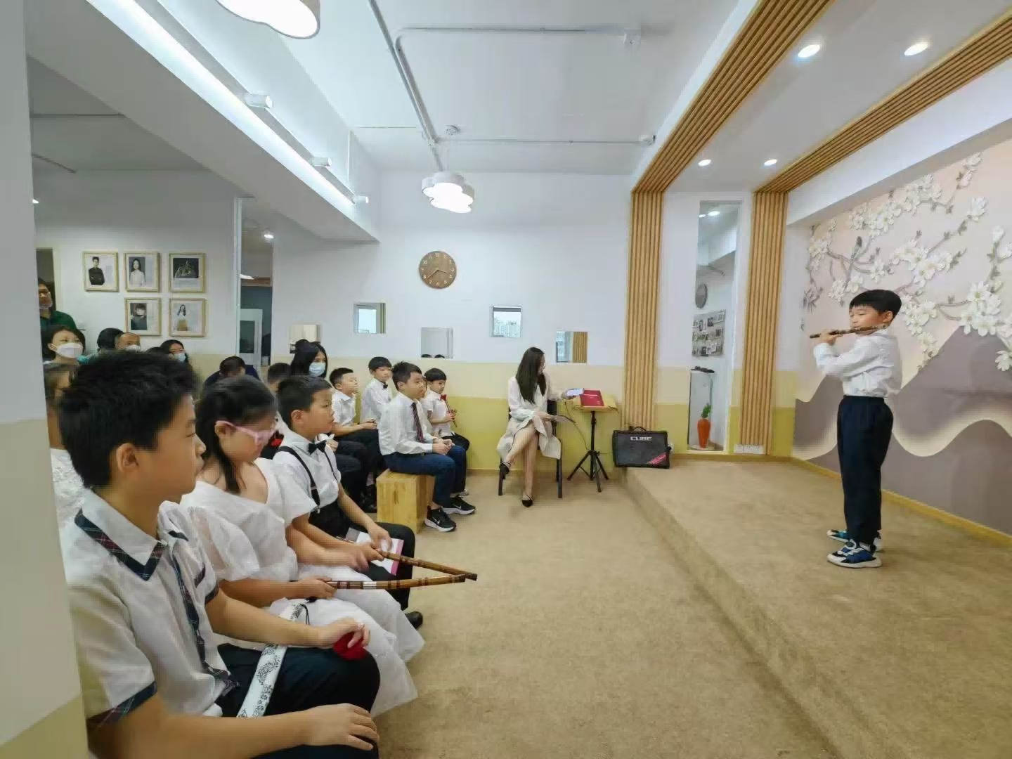 紫馨竹笛学苑室内装饰设计工程设计方案(图8)