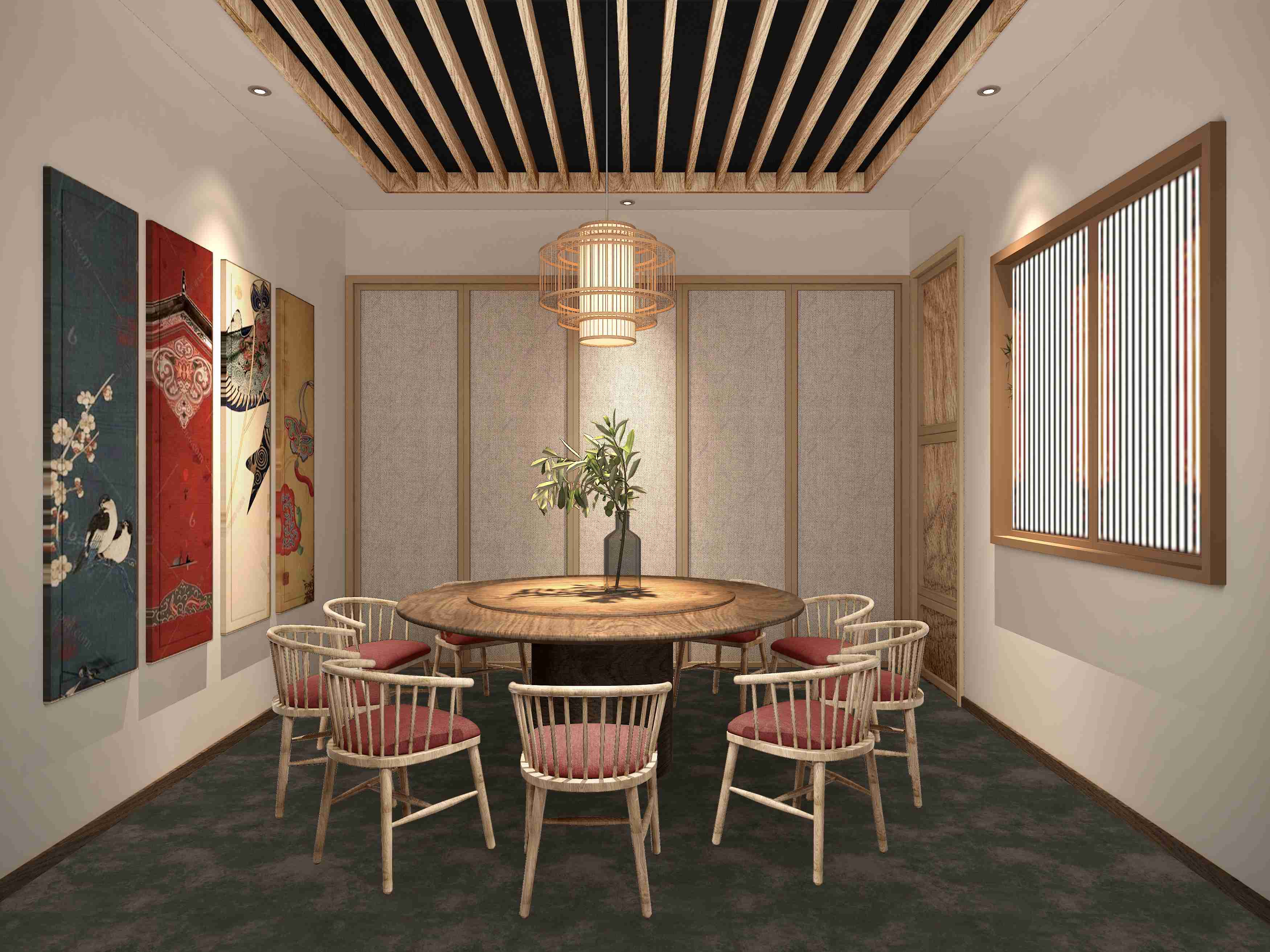 江苏苏州昆山（火锅）店餐饮设计案例(图1)